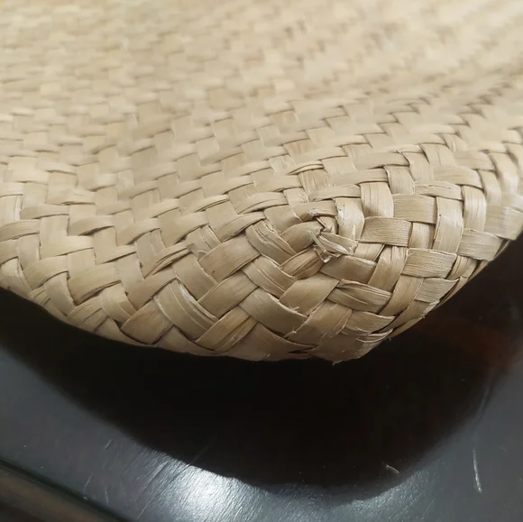 Kate Spade RARE NWT 57/100 made. Pink Butterflies Woven Straw Tote. - Picture 3 of 10